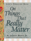 Life's Treasure Book on Things that Really Matter (eBook)